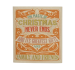 Dishcloth | Cellulose Sponge | Vintage Holiday Saying
