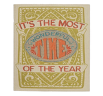 Dishcloth | Cellulose Sponge | Vintage Holiday Saying