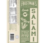 Foustman's Salami | All-Natural Uncured