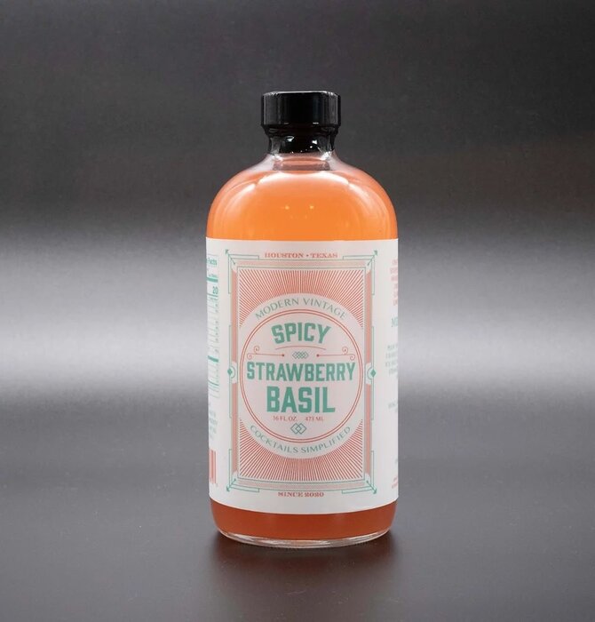 Cocktail Mixer | Spicy Strawberry Basil