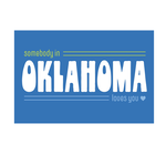 Postcard | Somebody in Oklahoma Loves You