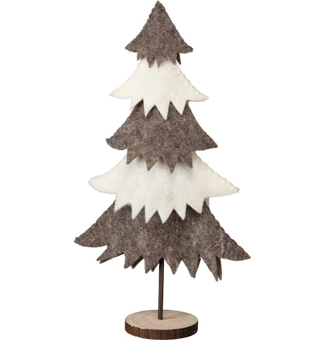 Figure | Tree | Tiered Bi-Color Felt
