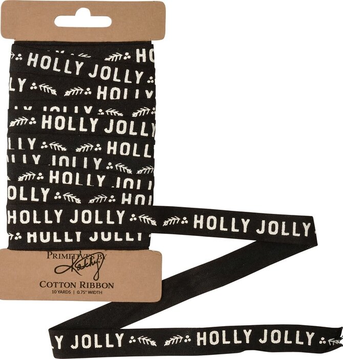 Cotton Ribbon | Holly Jolly