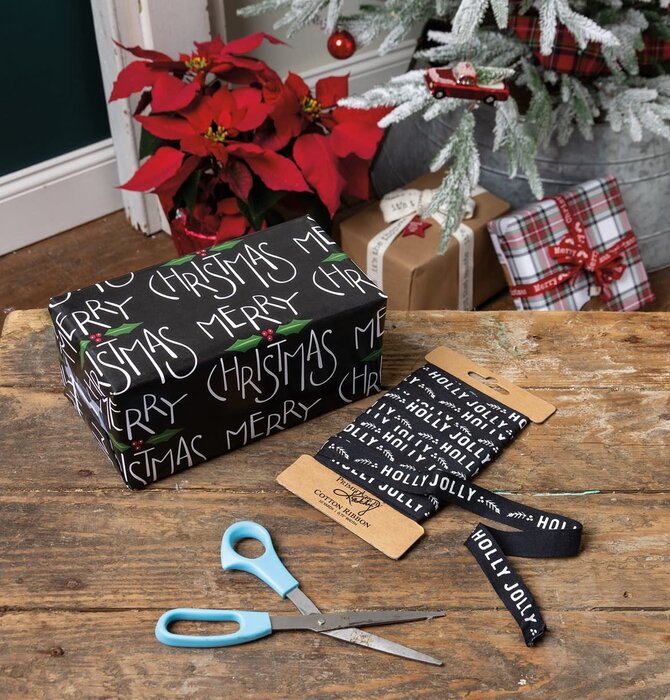Cotton Ribbon | Holly Jolly
