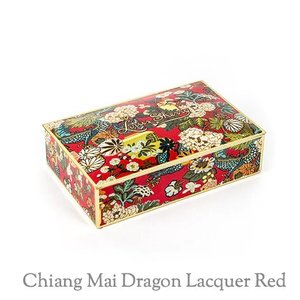 The Louis Sherry Company Candy | 12-Piece Chocolate Tin | Chiang Mai Dragon Red