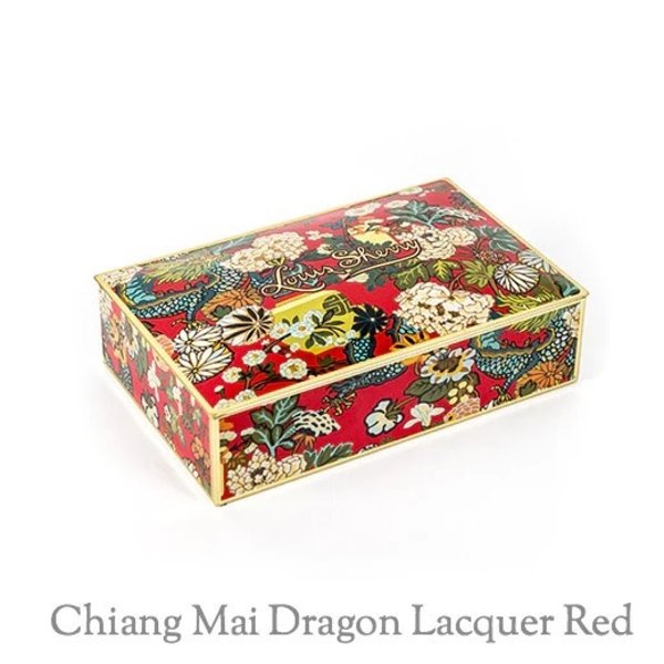 The Louis Sherry Company Candy | 12-Piece Chocolate Tin | Chiang Mai Dragon Red