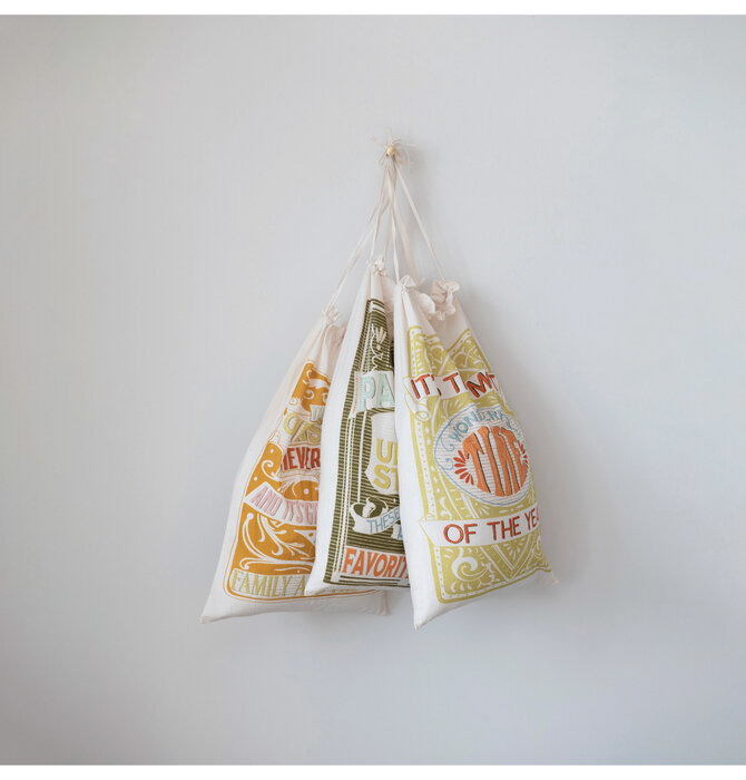 Bag | Oversized Reusable Cotton Gift Sack