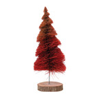 Tree | Sisal Large Red Swirl