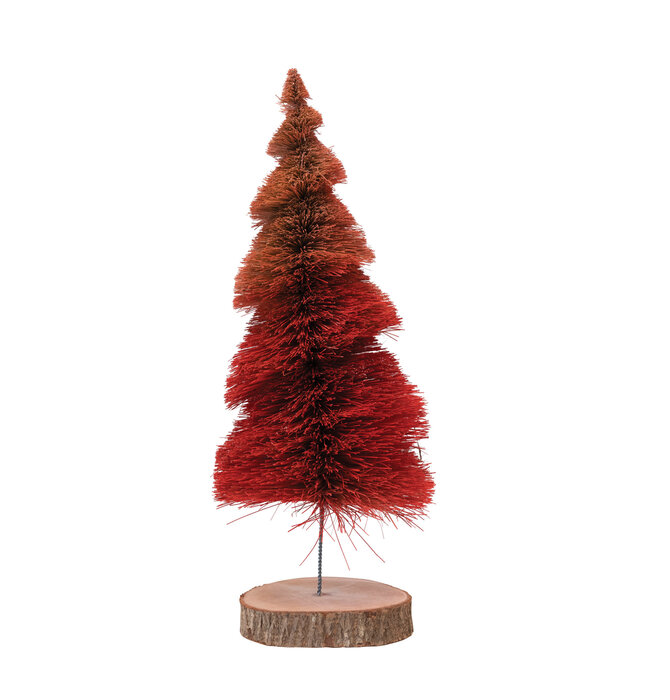 Tree | Sisal Large Red Swirl