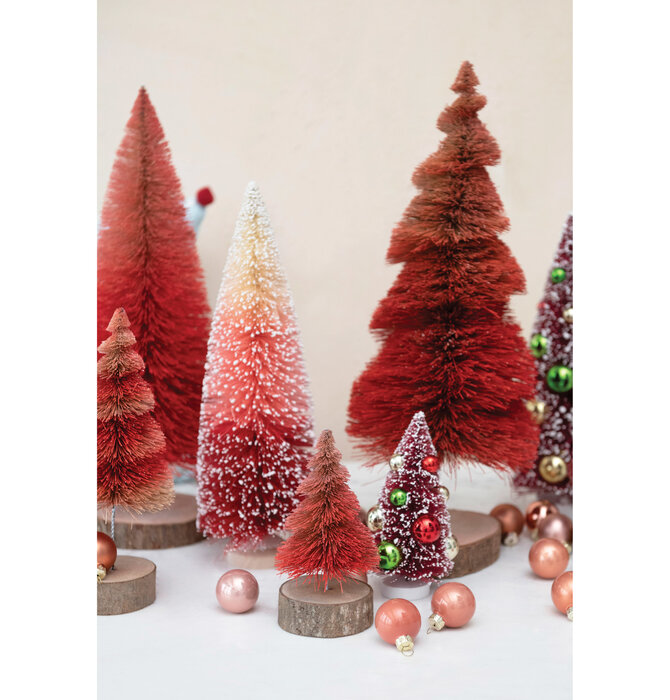 Tree | Sisal Large Red Swirl