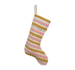 Stocking | Felt Scallops & Beads