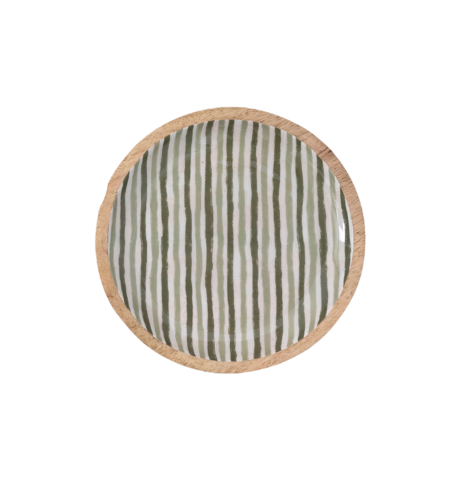 Bowl | Enameled Wood
