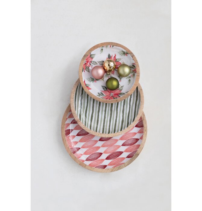 Bowl | Enameled Wood