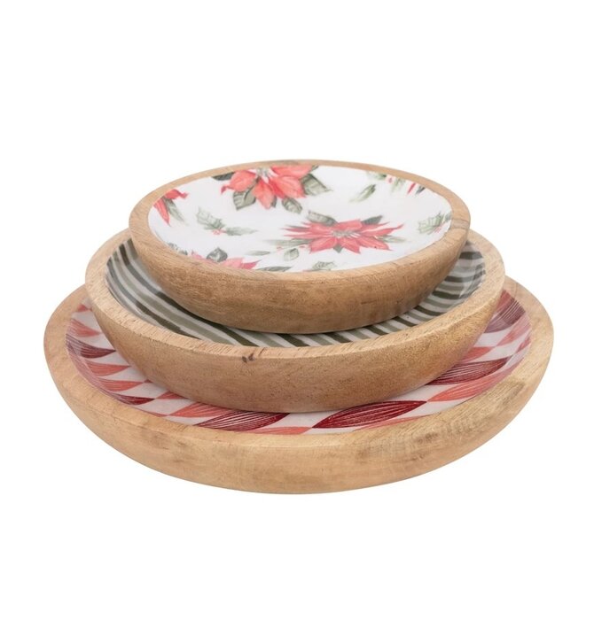 Bowl | Enameled Wood