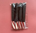 Rick's Candy | Peppermint Sticks | Dark Chocolate Dipped