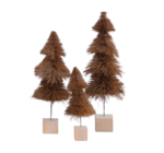 Bottle Brush Trees | Sisal Brown