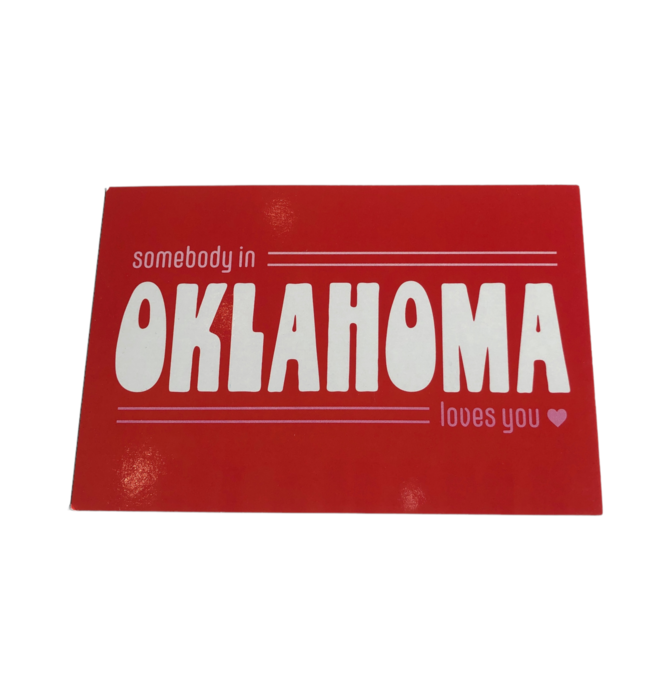 Postcard | Somebody in Oklahoma Loves You