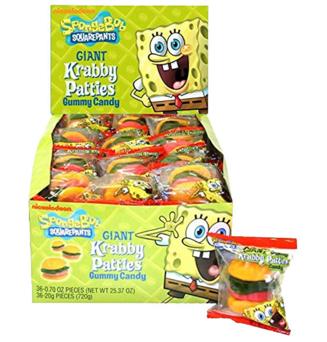 Candy | Giant Gummy Krabby Patties