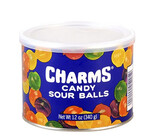 Candy | Charms Sour Ball Tin