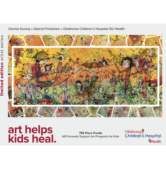 Puzzle | 756pc | Art Helps Kids Heal