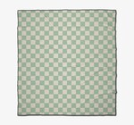 Microfiber Beach Blanket | Mint Checker