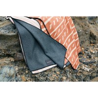 Geometry House Microfiber Beach Towel | Line It Up Melon