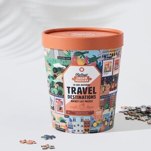 Chronicle Books Puzzle | 1000pc | Bucket List Travel
