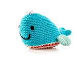 Crochet Rattle | Blue Whale
