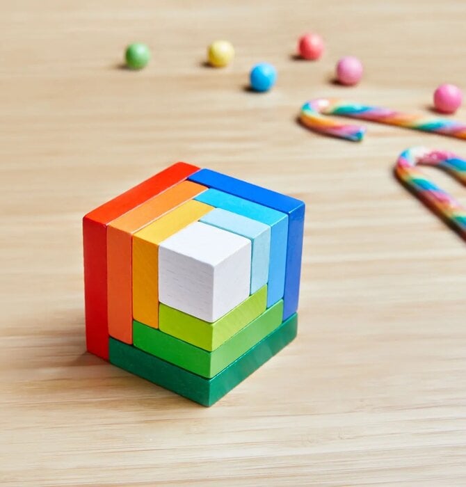 Game | Rainbow Cube 3D Arranging