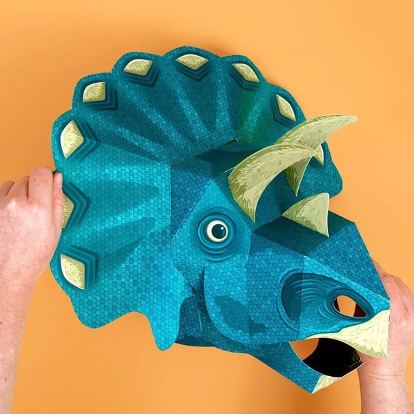 Clockwork Soldier 3D Mask | Triceratops