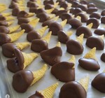 Bugles | Chocolate Dipped