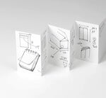 Notebook | Accordion Memo | Ash Light Blue