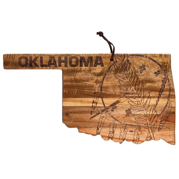Totally Bamboo Serving Board | Osage Shield | Oklahoma