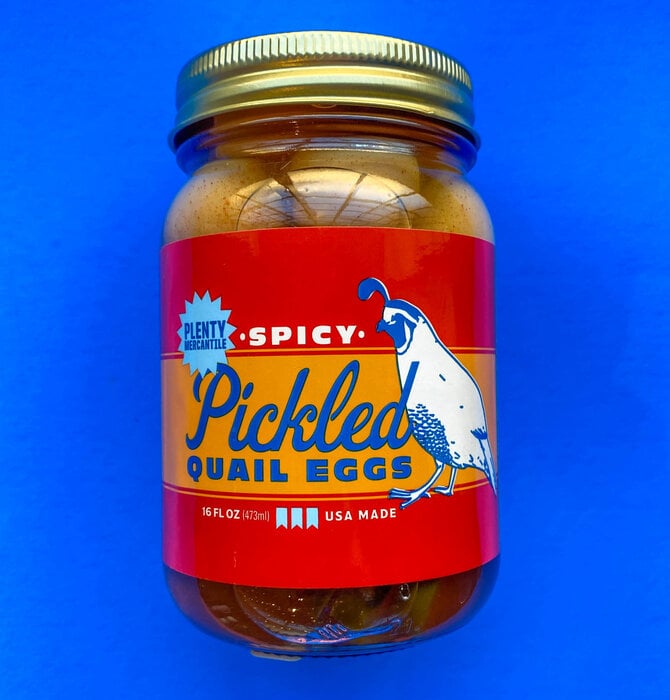 Pickled Spicy Quail Eggs | PLENTY