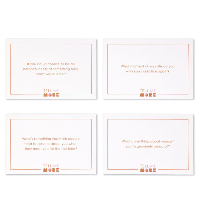 Game | Card Set | Tell Me More