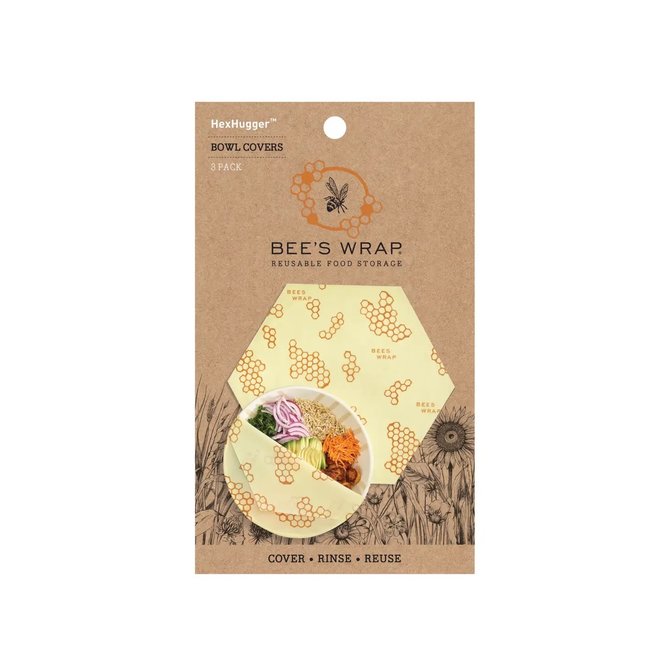 Bee's Wrap® HexHugger™ Reusable Bowl Cover 3 Pack