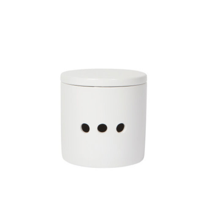 Utensil | Garlic Keeper | Matte White