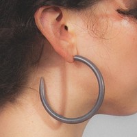 Binky And Lulu Earrings | Large Hoop