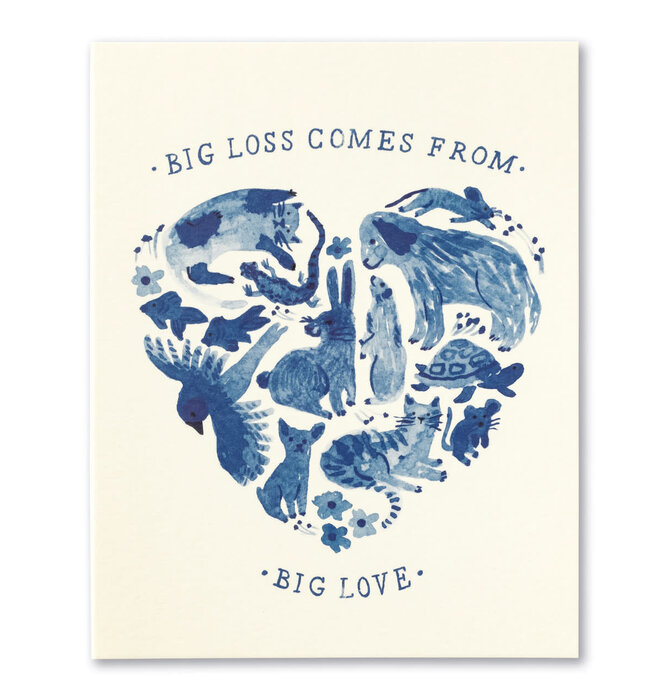 Card | Pet Sympathy | Big Loss