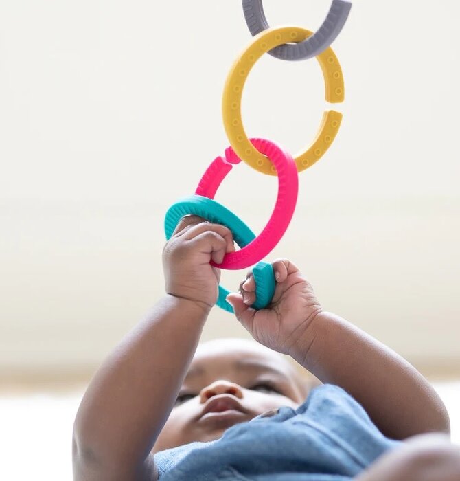 Teether + Toy | Silicone Links