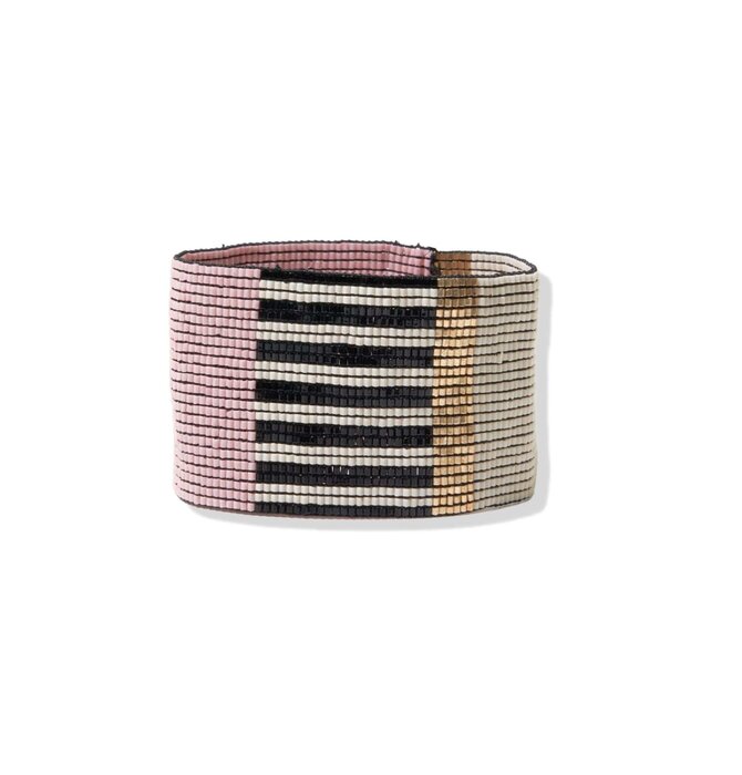Stretch Bracelet | Striped Color Block