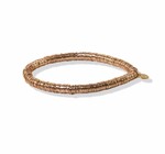 Stretch Bracelet | Sequin Gold