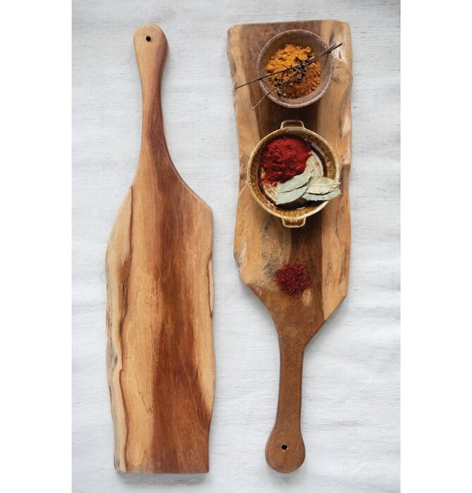 Serving Board | Handled | Live Edge