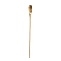 Creative Co-Op Brass Cocktail Spoon