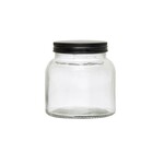 Glass Jar | Black Lid | 20oz