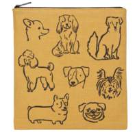 Now Designs Zippered Snack Bags | "Dog Park"