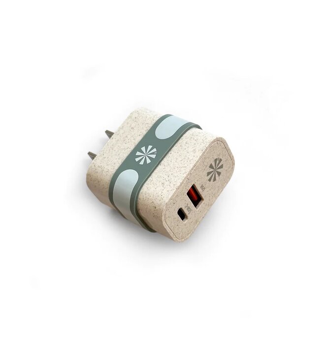 Power Adapter | Double Play Eco™ Wall | Natural