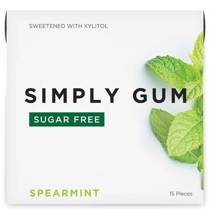 Simply Gum | Sugar Free | Spearmint