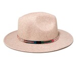 Hat Band | Cream Rainbow Stripe