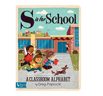 Board Book | BabyLit Alphabet | S is for School